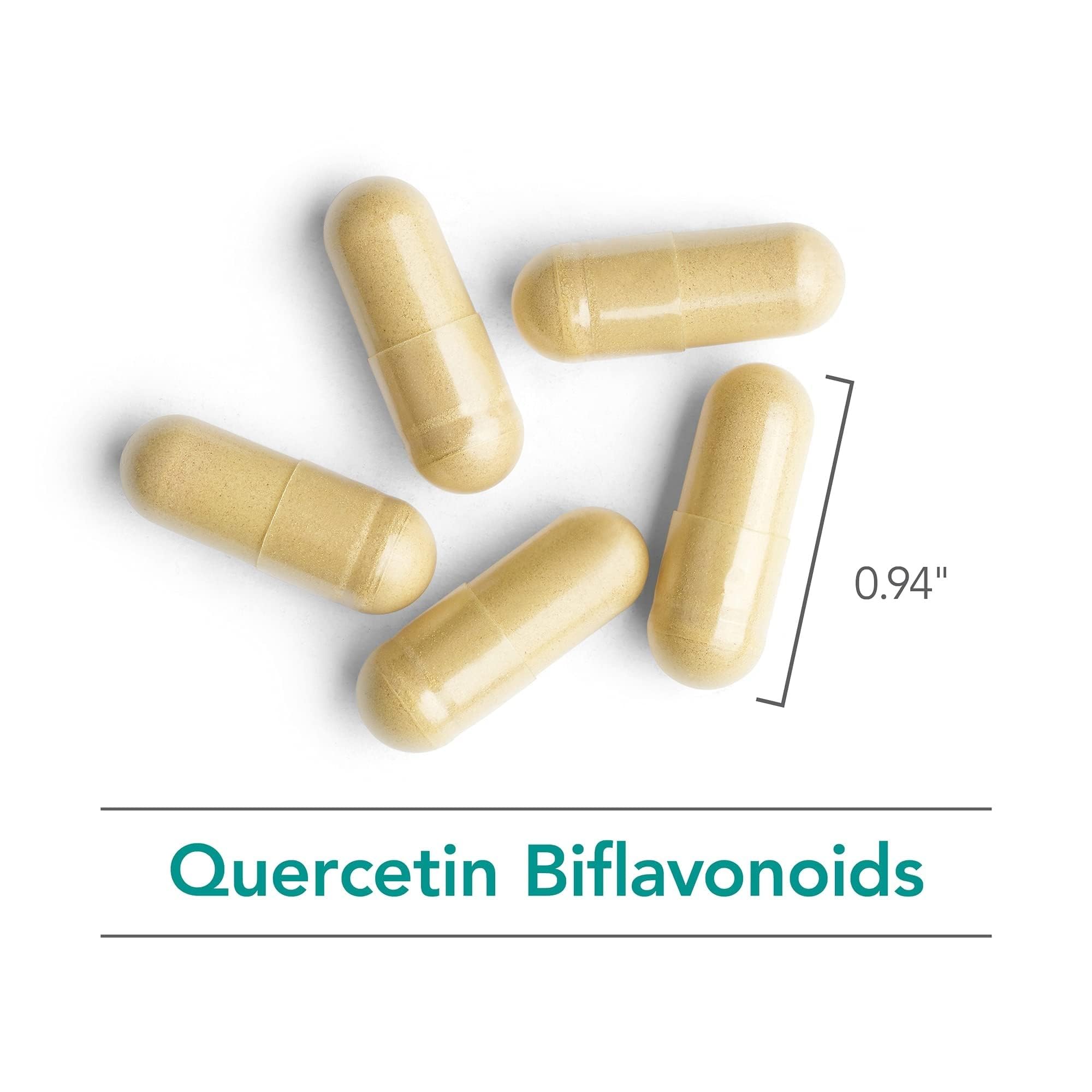 Nutricology Quercetin Bioflavonoids capsules-on-textured-surface suggests premium quality
