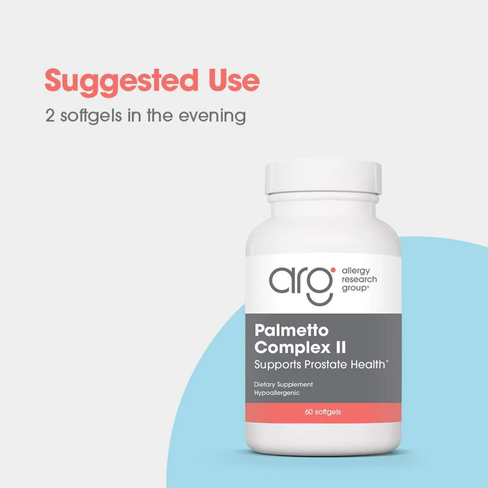 Nutricology Saw Palmetto Complex softgels poured into hand for easy dosing.