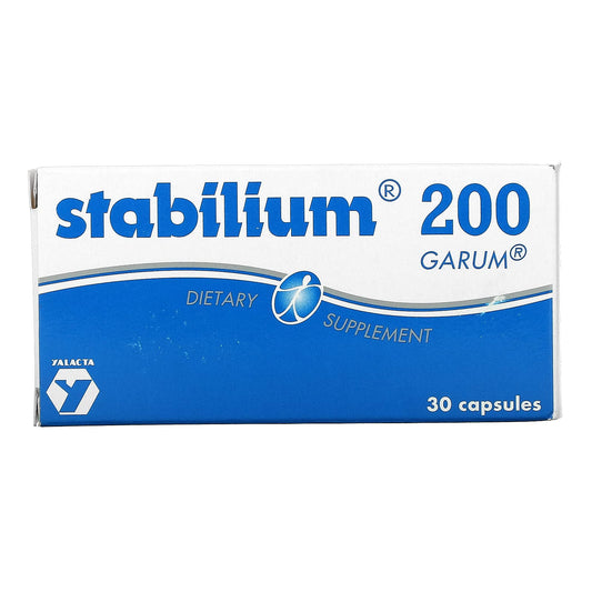 Nutricology Stabillium 200 bottle front for melatonin-free sleep support.