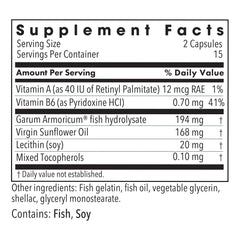 Nutricology Stabillium 200 capsules close-up for gentle nightly calm.