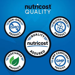 Nutricost BCAA powder raspberry lemonade scoop for convenient servings