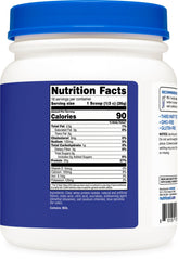 Nutricost Clear Whey Berry Blast jar on counter ready to mix.