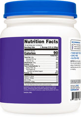 Nutricost Clear Whey Concord Grape ingredients emphasize GMO-free and gluten-free formula