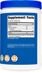 Front label of Nutricost D-Ribose powder highlighting non-GMO and gluten-free