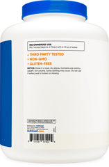 Measuring scoop with Nutricost Dextrose, 20 grams per serving on label.