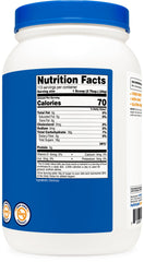 Nutricost dextrose powder being stirred into a beverage for quick flavoring.