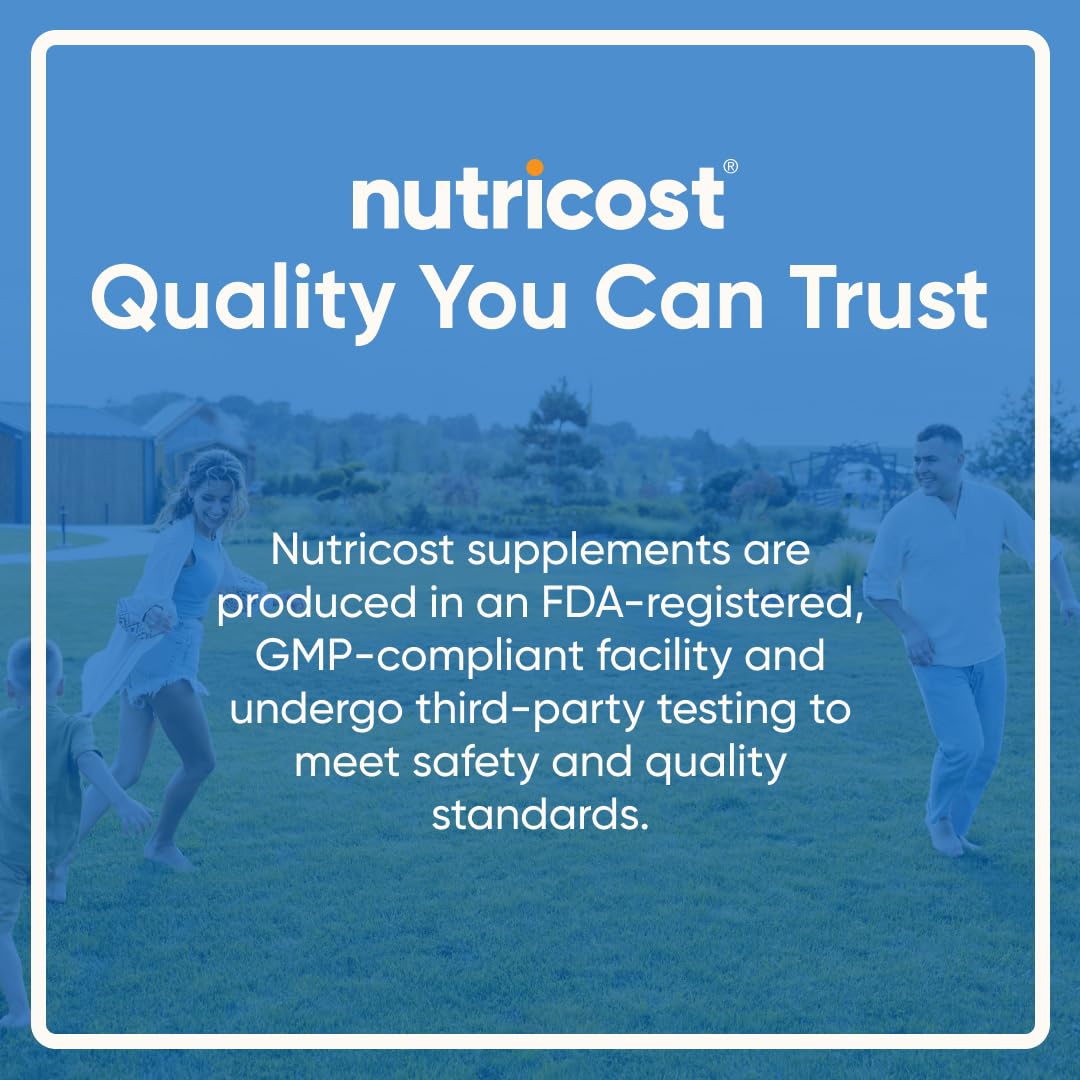 Nutricost Glutathione serving-size view for simple routine