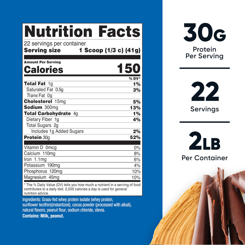 Nutricost Whey Isolate scoop included to measure precise protein servings.