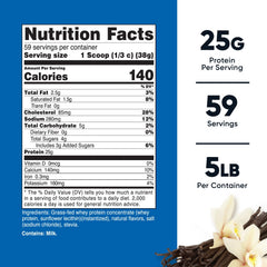Nutricost Grass-Fed Whey Vanilla bottle back highlighting purity and rBGH-free formula.