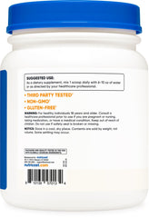 Container close-up showing a 500 g bottle for long-lasting supply.