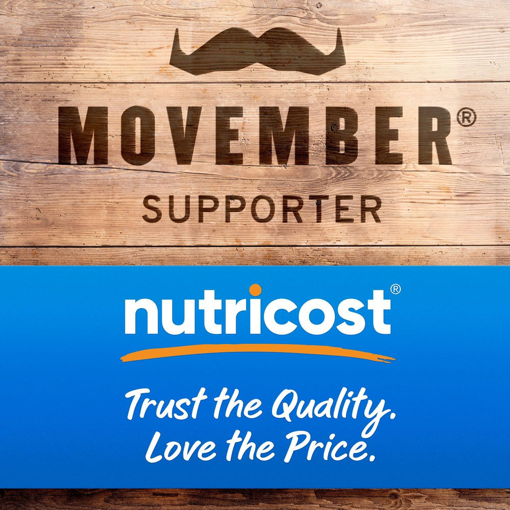 Nutricost label on the tub highlights USDA Organic certification and Non-GMO status
