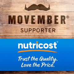 Nutricost label on the tub highlights USDA Organic certification and Non-GMO status