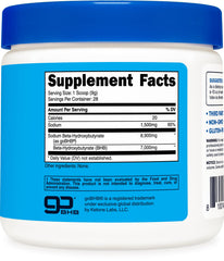 Nutricost container on kitchen counter highlighting premium quality ingredients