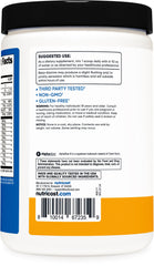 Nutricost Stim-Free tub with gluten-free badge, suitable for sensitive diets