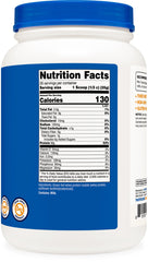 Nutricost unflavored whey powder blends smoothly into drinks and recipes