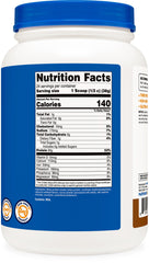 Serving size scoop included with Nutricost Mocha isolate for daily shakes.