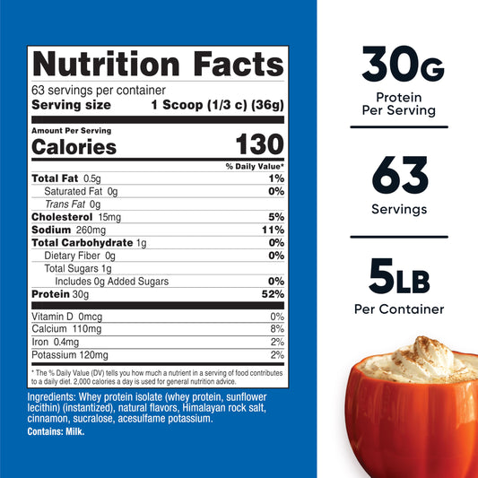 Nutricost nutrition label highlights 30 g protein per serving for fueling