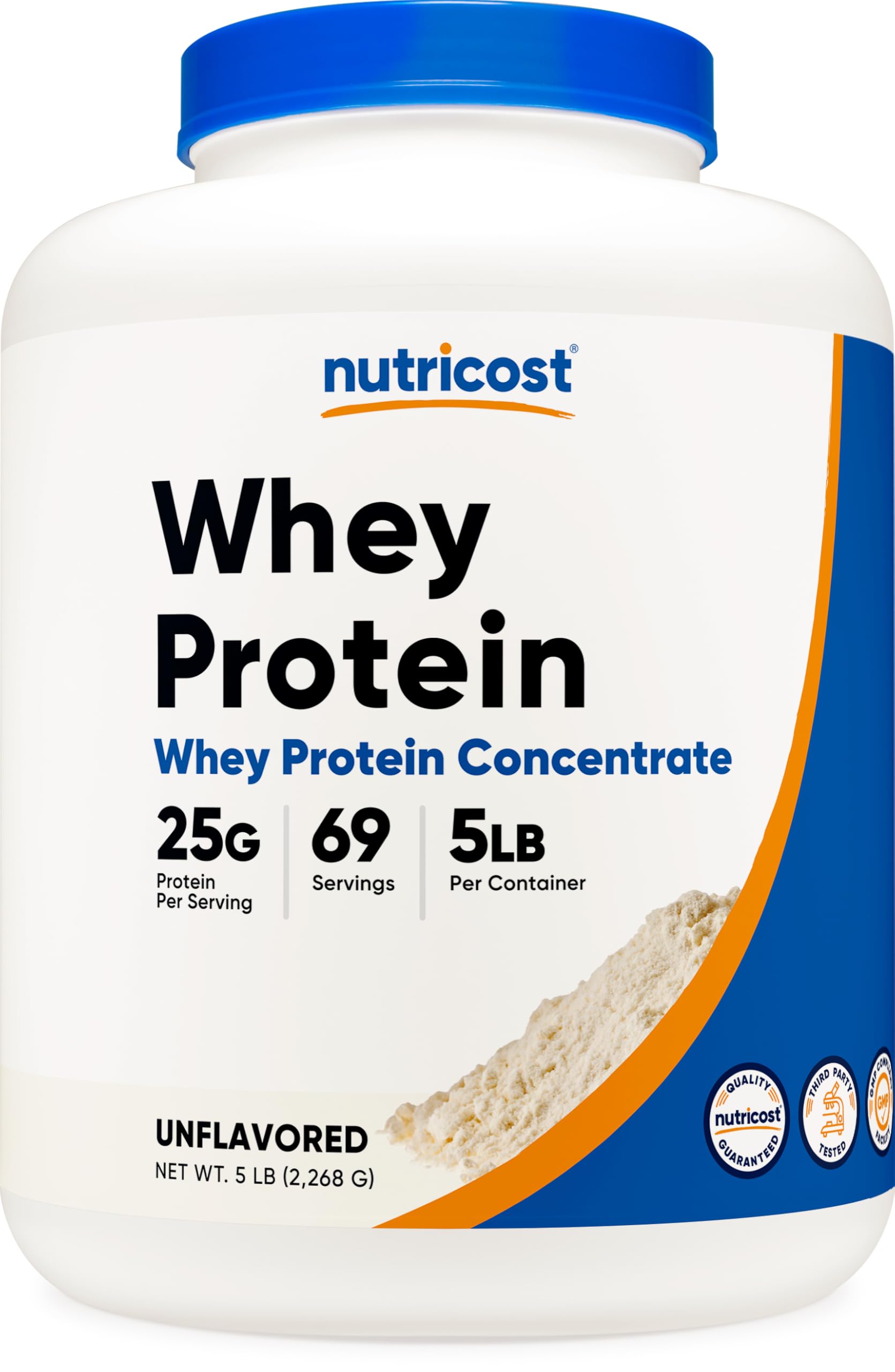 Nutricost Whey Protein Bottle Closeup shows a high-quality protein staple for active lifestyles.