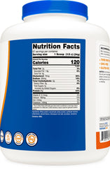 Shaker with Nutricost pumpkin spice mix for a flavorful training snack