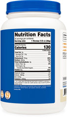Nutricost vanilla whey protein shake after workout in glass