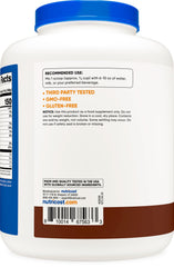 Nutricost label highlights Kosher and Halal certifications for confidence