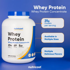 Nutricost Whey Protein Shake Bottle showcases easy post workout supplementation.