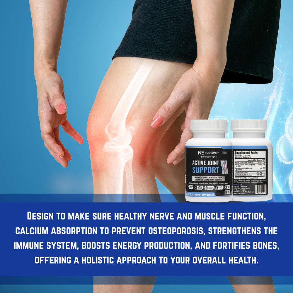 nutrieffect Active Joint Support cartilage illustration suggesting joint lubrication