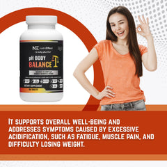 NutriEffect pH Balance tablets closeup shows a compact daily mineral supplement
