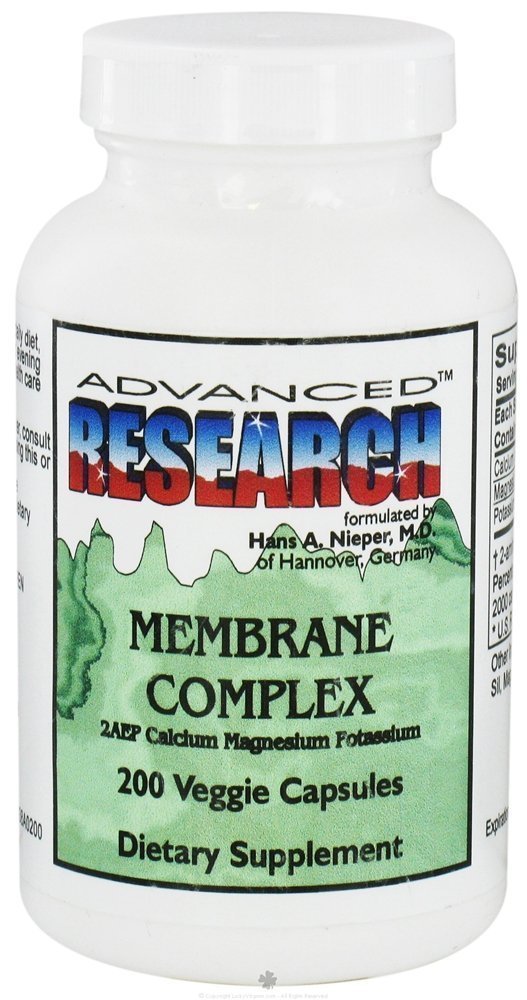 Nutrient Carriers-Advanced Research Membrane Complex bottle with 200 veggie capsules for daily mineral support