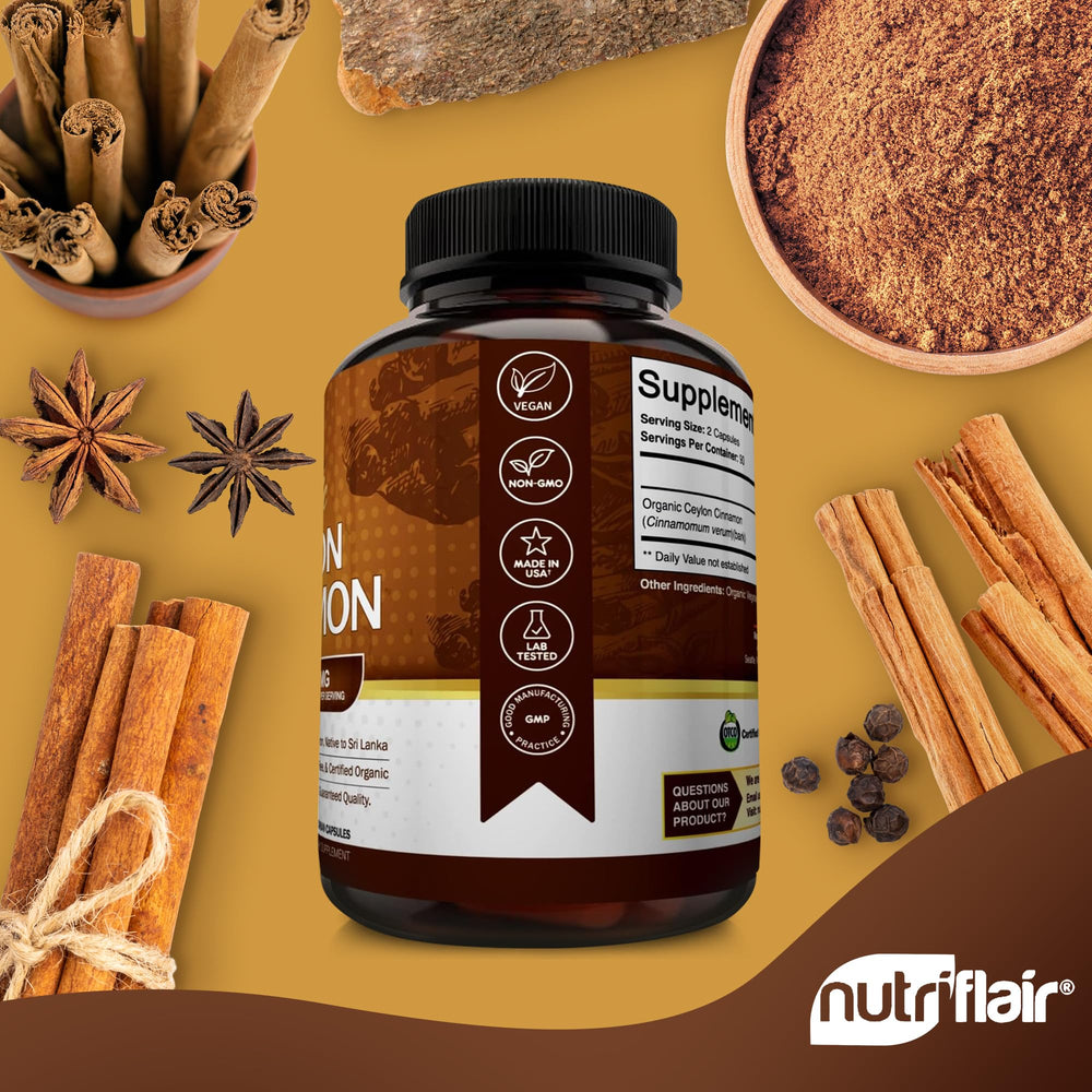Pour-over coffee moment featuring NutriFlair Cinnamon for warm aroma
