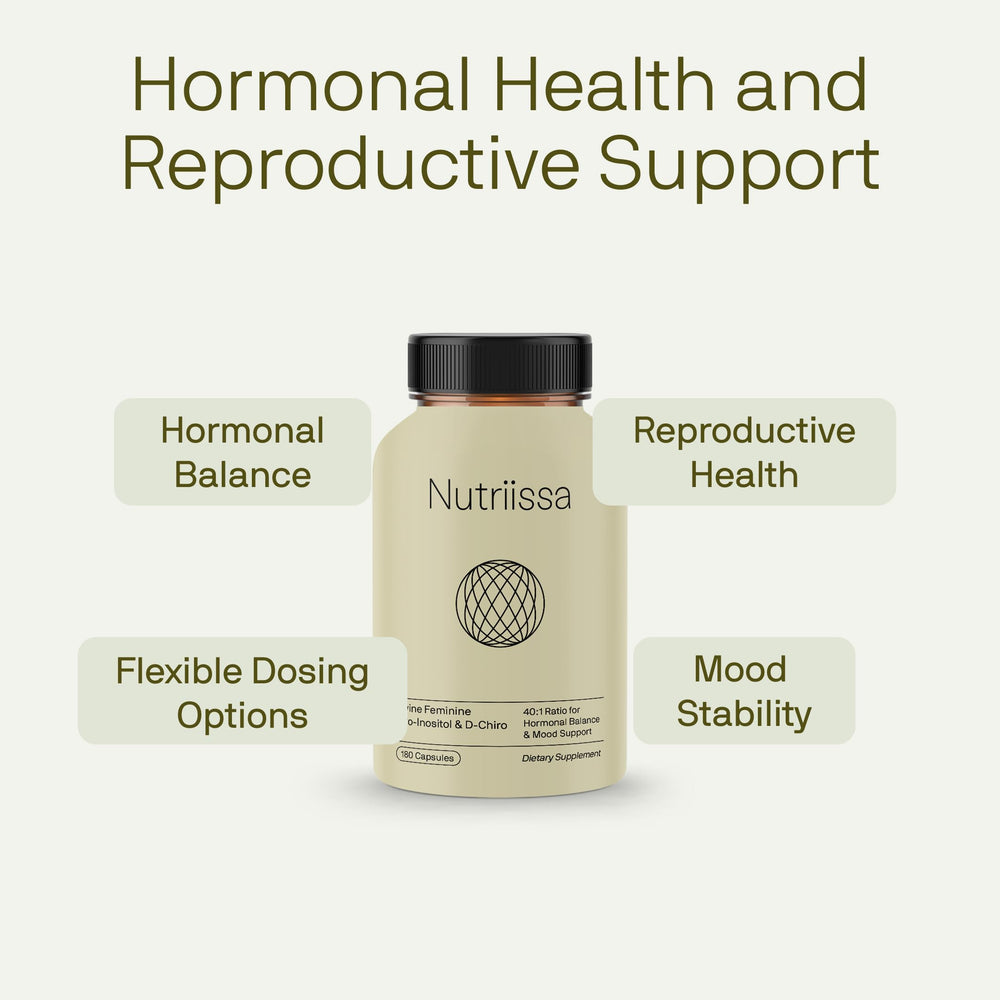 Nutriissa Divine Feminine label with COA QR emphasizes purity and potency
