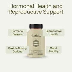 Nutriissa Divine Feminine label with COA QR emphasizes purity and potency