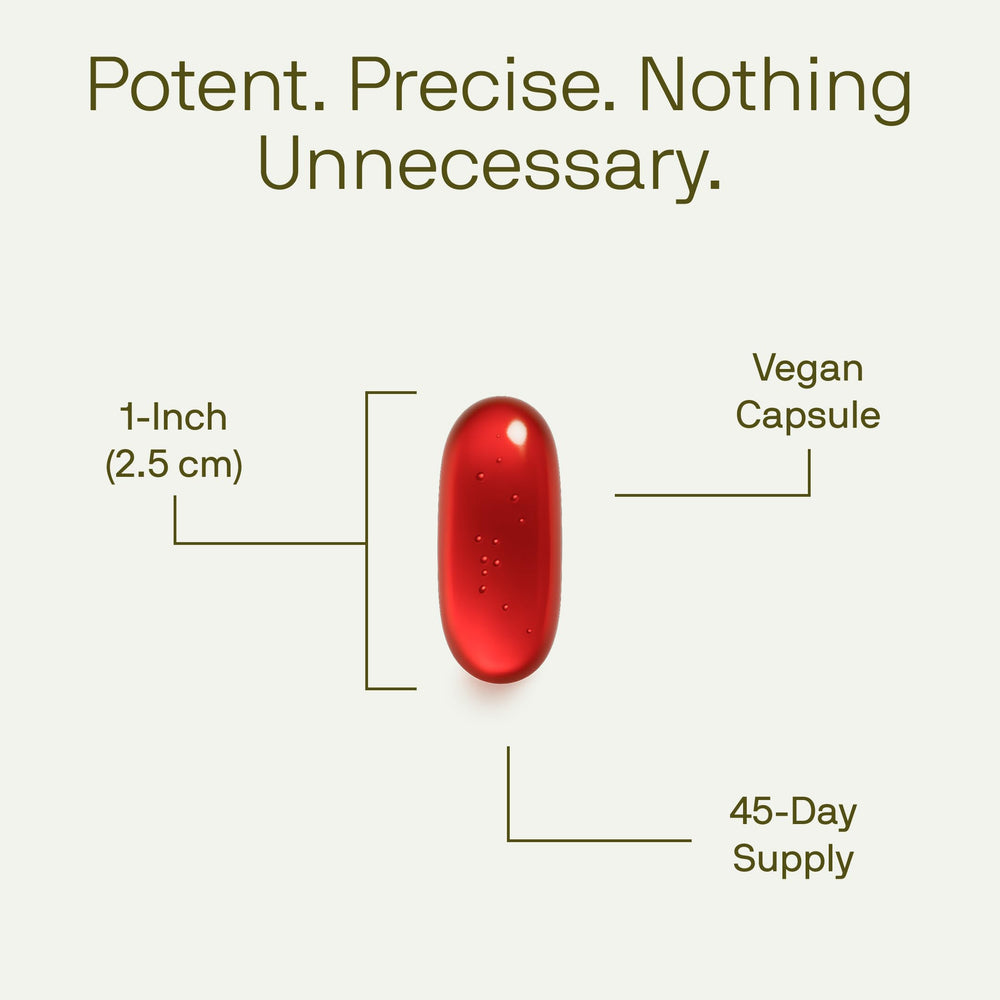 Nutriissa omega-3 information graphic showing EPA, DHA, and DPA composition for daily use.