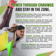 Product label highlights premium formula for balanced wellness routines.