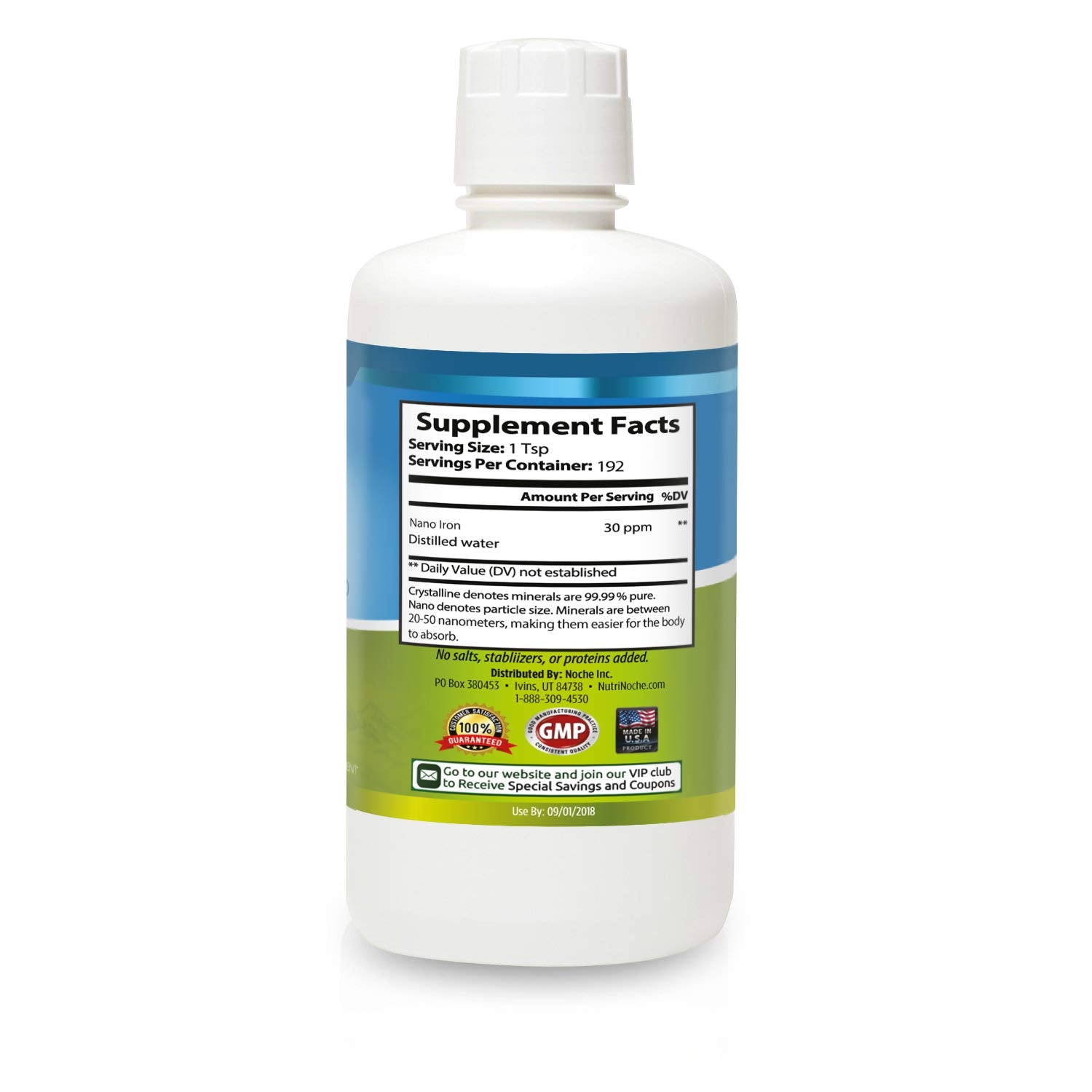 Person using NutriNoche drops sublingually for fast absorption.