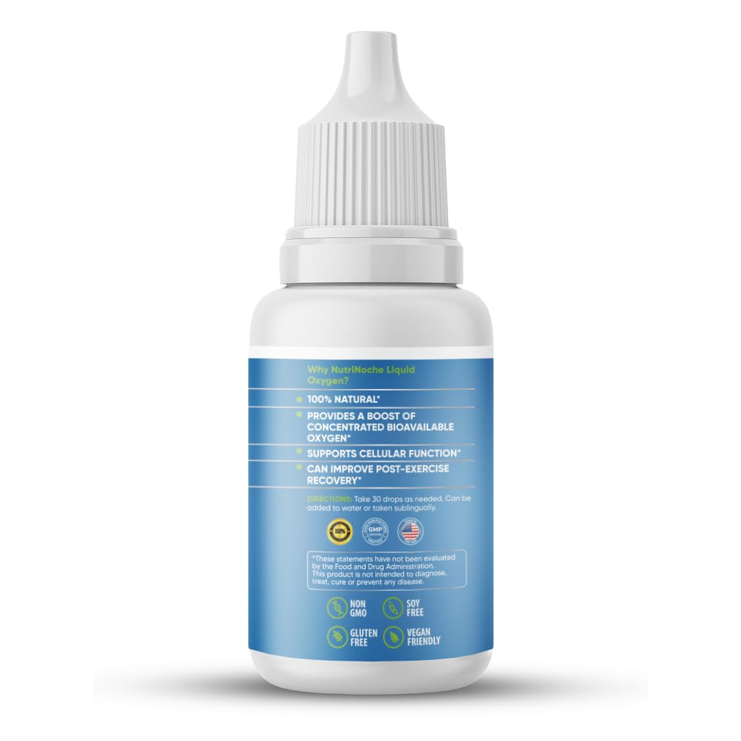 NutriNoche Oxygen Drops on a gym bag ready for recovery.