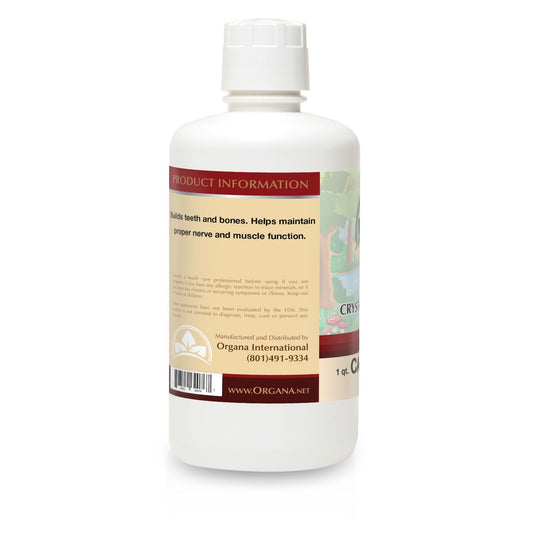 NutriNoche Organa Pure calcium dropper for easy dosing.