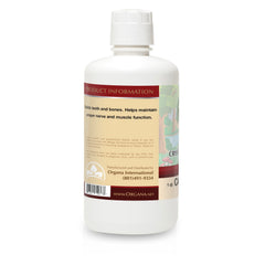 NutriNoche Organa Pure calcium dropper for easy dosing.