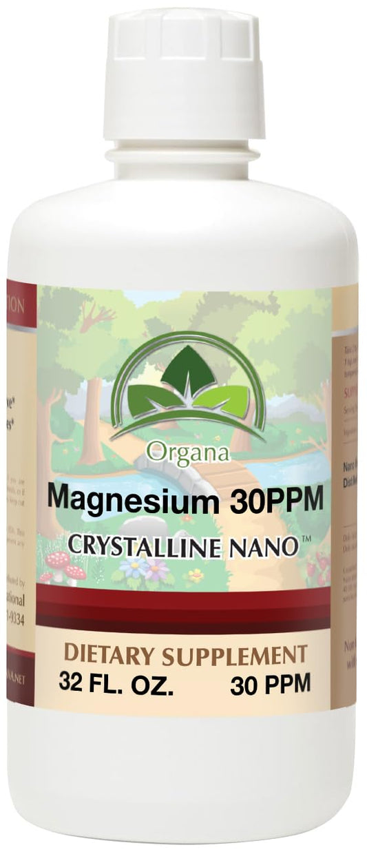 NutriNoche Organa Pure bottle showing nano magnesium for high absorption.