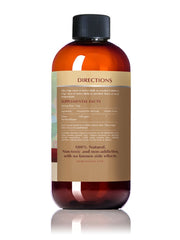 NutriNoche Organa nano colloidal silver front label emphasizing purity and production quality.