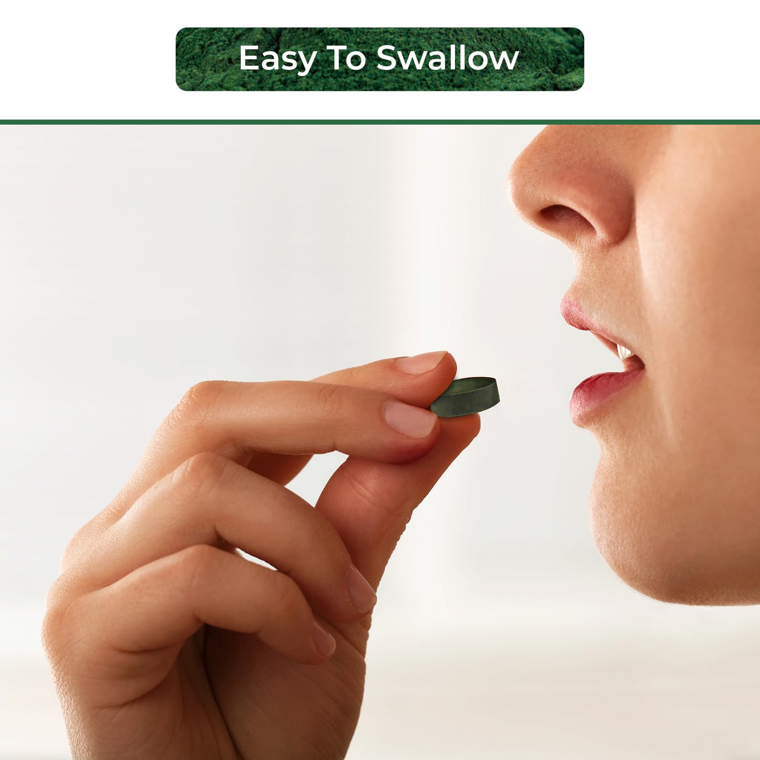 NUTRINPRO spirulina capsules in pack for vegan protein