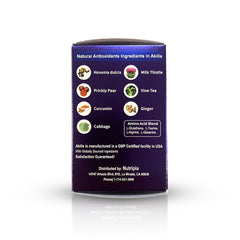 Nutripia Akilis Hovenia dulcis extract signals energy-friendly recovery.