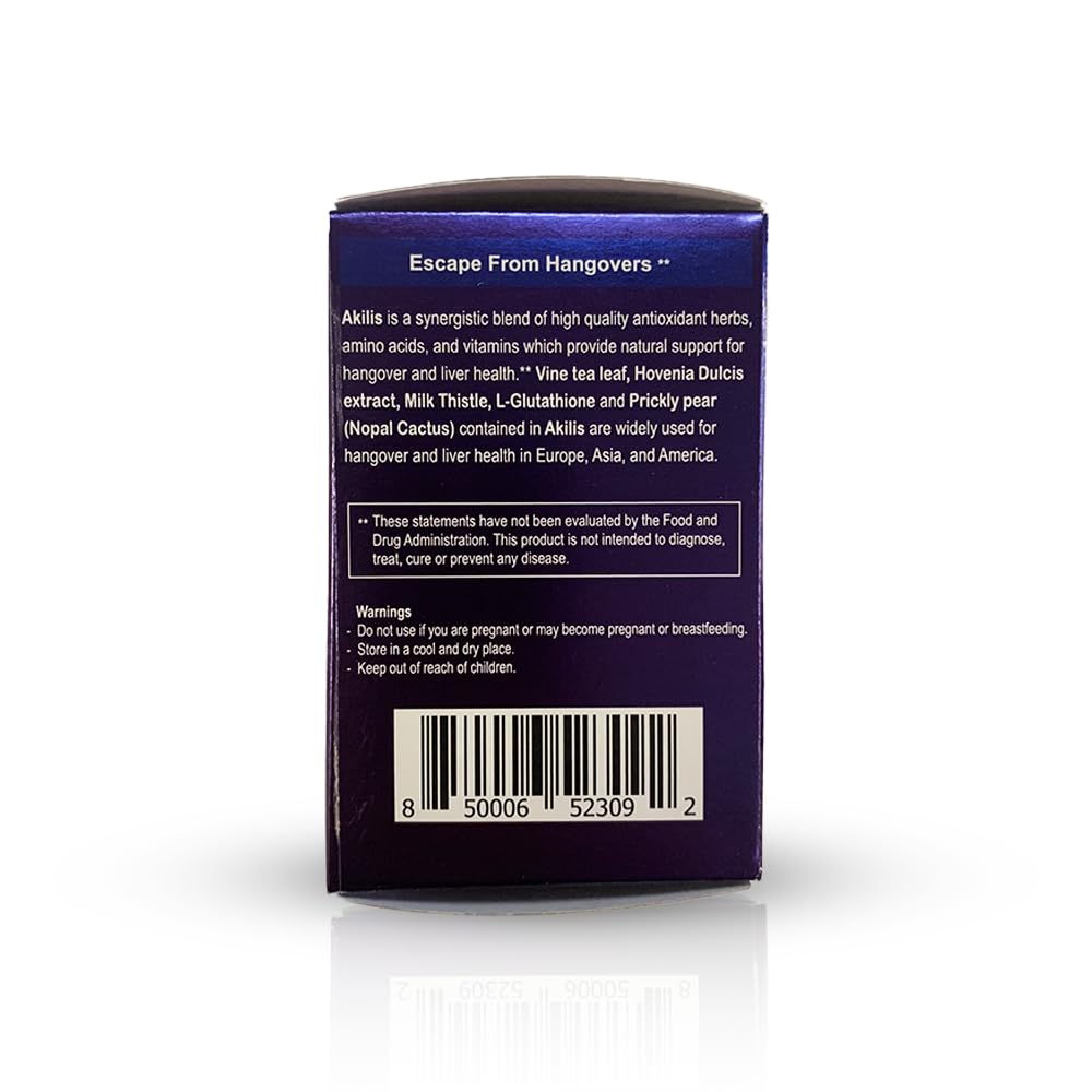 Nutripia Akilis vitamins C and E included in the blend.
