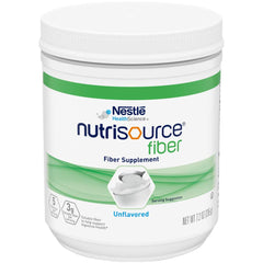 Nutrisource Fiber Powder stirred into juice for effortless daily fiber