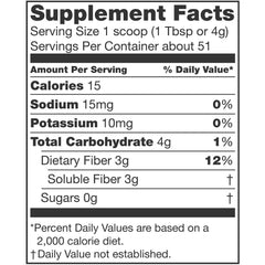 Nutrisource Fiber Powder stirred into soup or gravy for fiber enrichment
