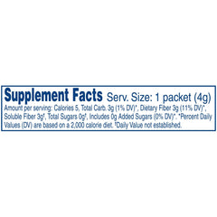 Nutrisource Fiber Supplement packaging shows 75-count convenient daily use