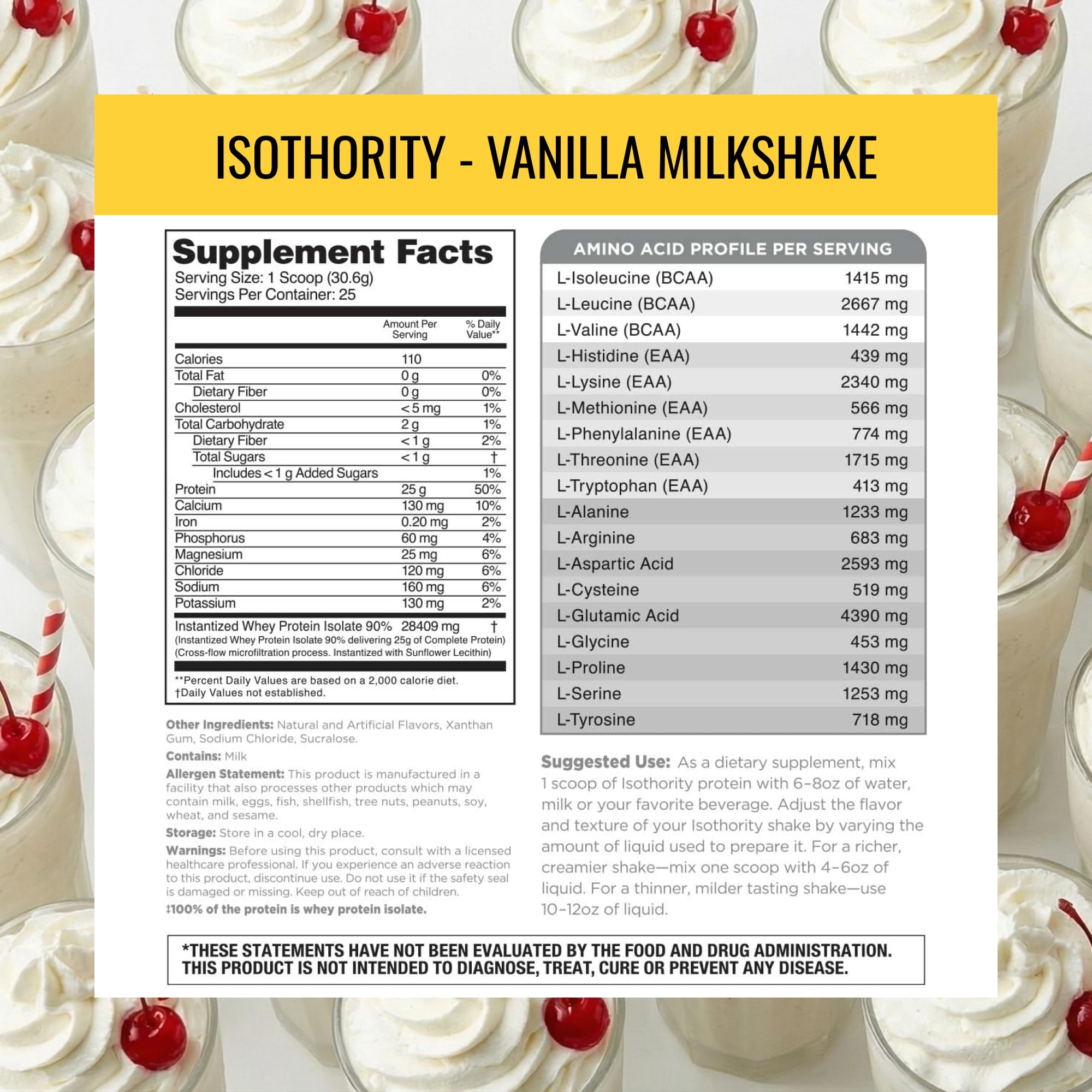 Nutrithority Isothority bottle packaging ready for daily use