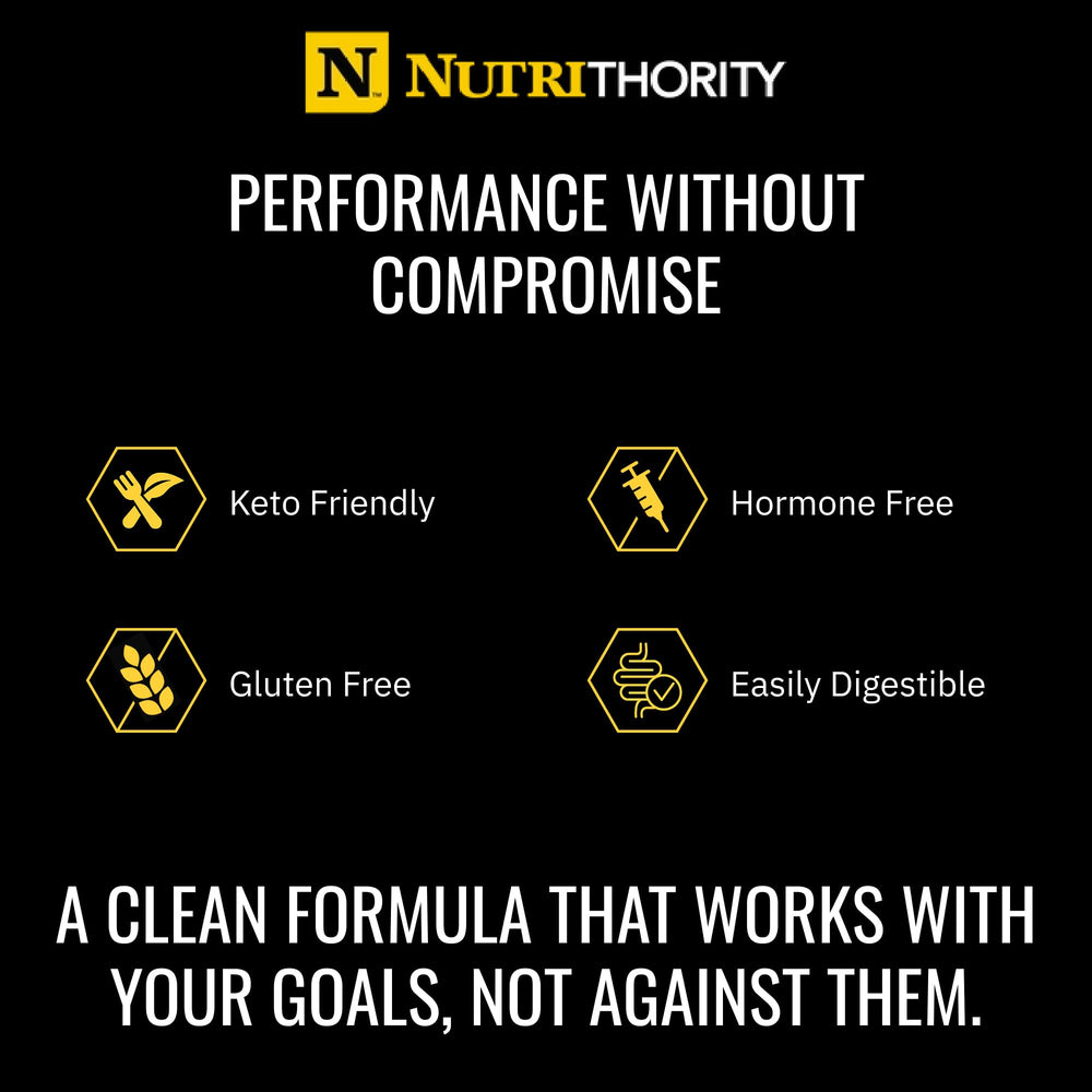 Pineapple Punch flavor from Nutrithority Mr. Fusion for refreshing workouts.