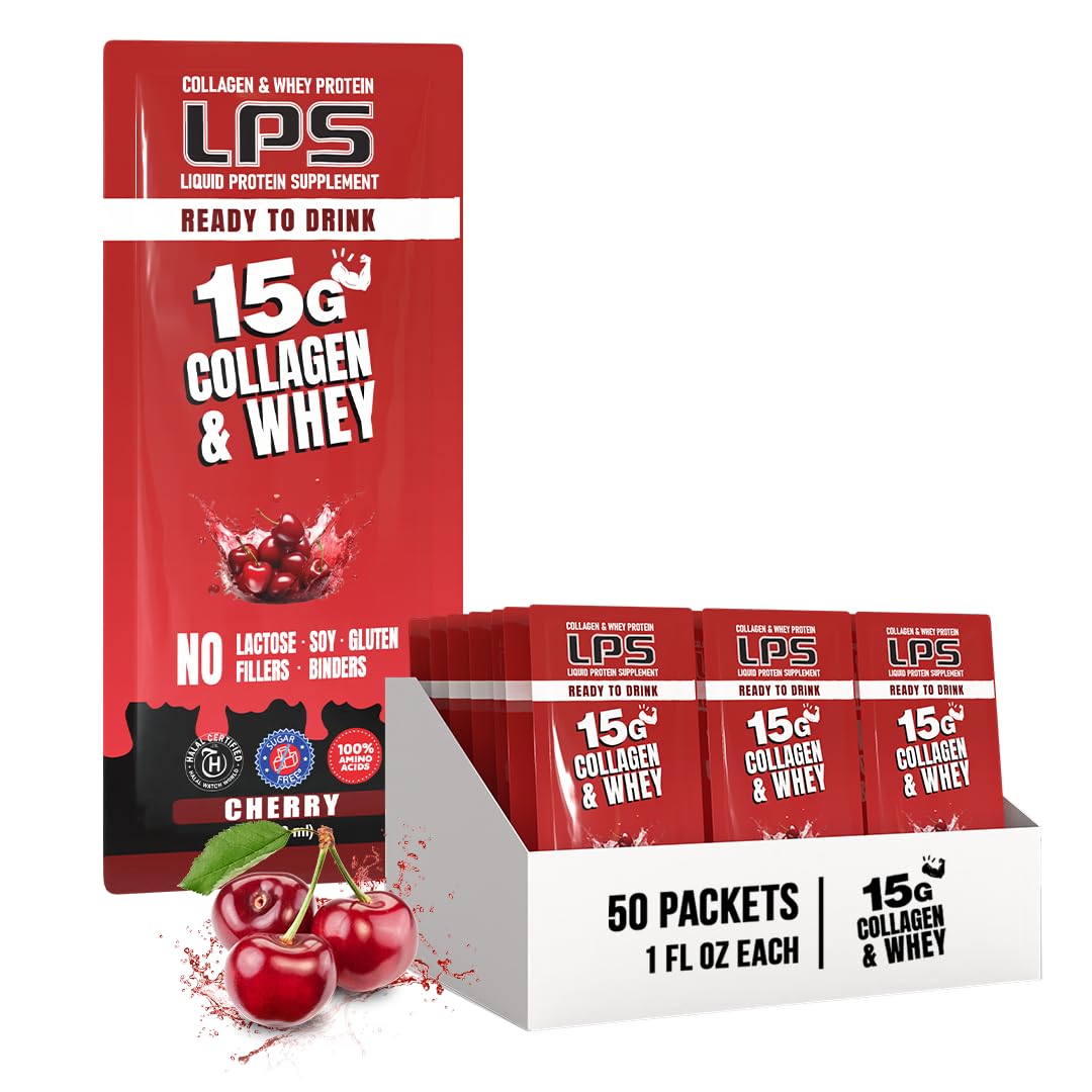 Nutritional Designs LPS bottle shows quick, sugar-free protein delivery for daily support.