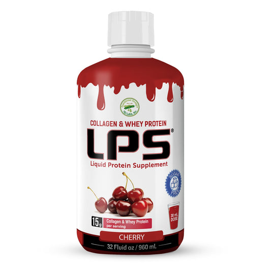 Nutritional Designs LPS liquid collagen and whey sip for on-the-go protein and quick recovery.